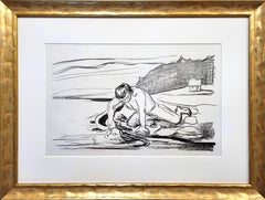 Omegas Død (Omegas Tod) /// Edvard Munch Alpha und Omega Expressionistische Litho