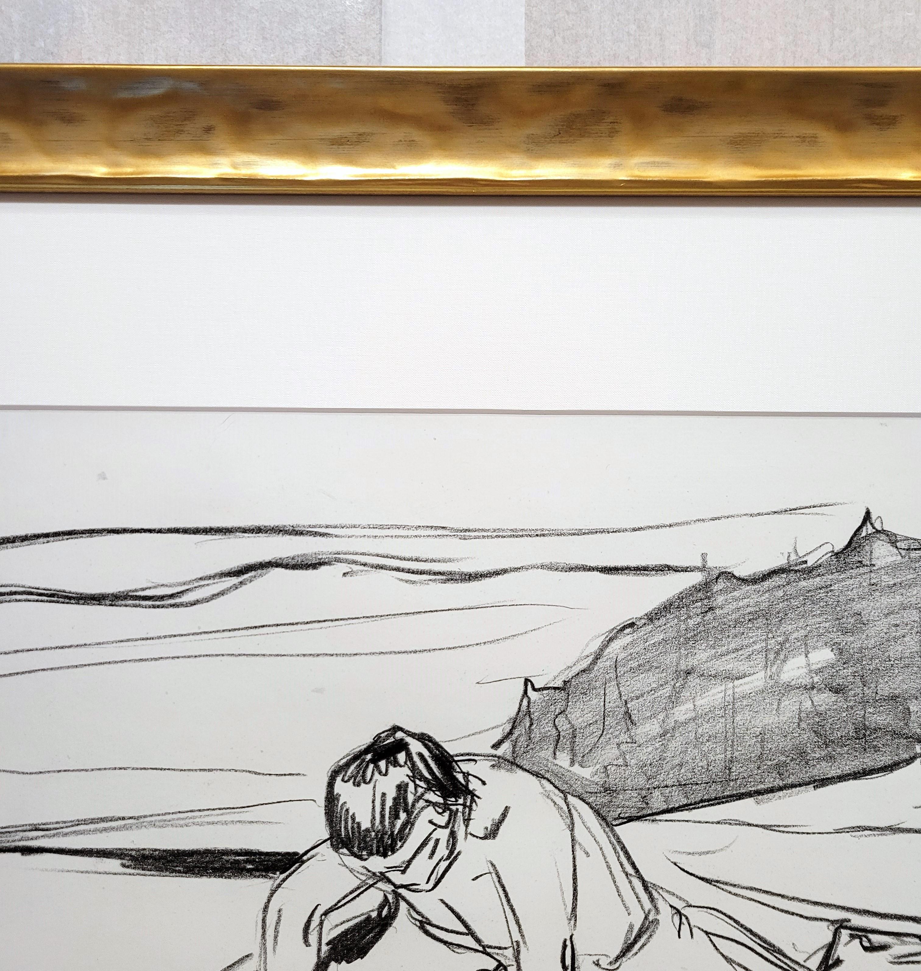Omegas Død (La muerte de Omega) /// Edvard Munch Alfa y Omega Litografía expresionista en venta 7