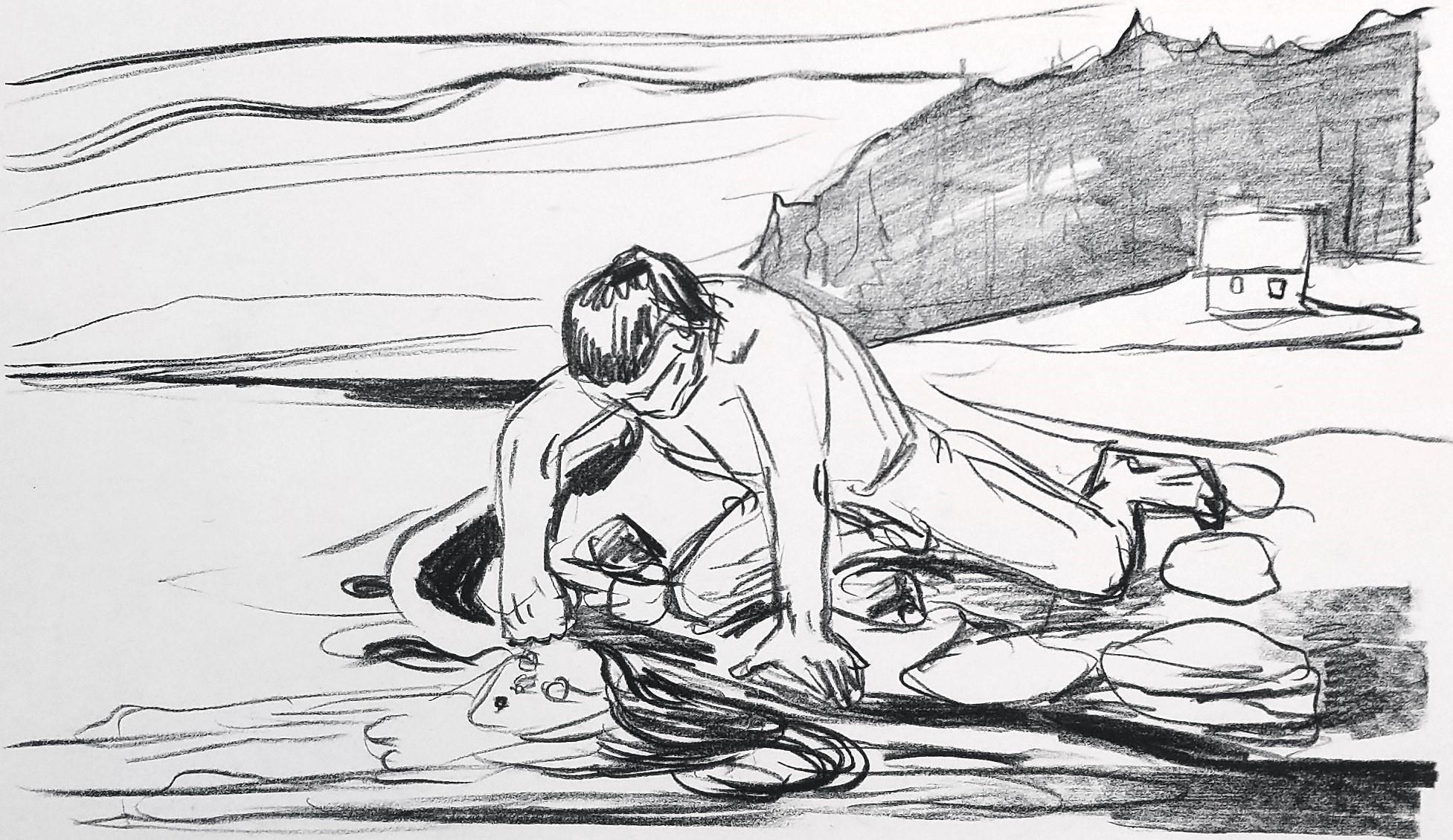 Artista: Edvard Munch (noruego, 1863-1944)
Título: "Omegas Død (La muerte de Omega)"
Cartera: Alfa y Omega
*Firmado por Munch a lápiz abajo a la derecha
Año: 1908-1909
Medio: Litografía original sobre papel Japón
Edición limitada: aprox. 20 en papel