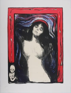 La Madone - Lithographie signée