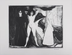 The Three Ages of Woman - Signed Lithograph