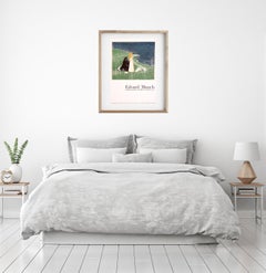 Two Women at the Seashore - LACMA (after) Edvard Munch, 1969