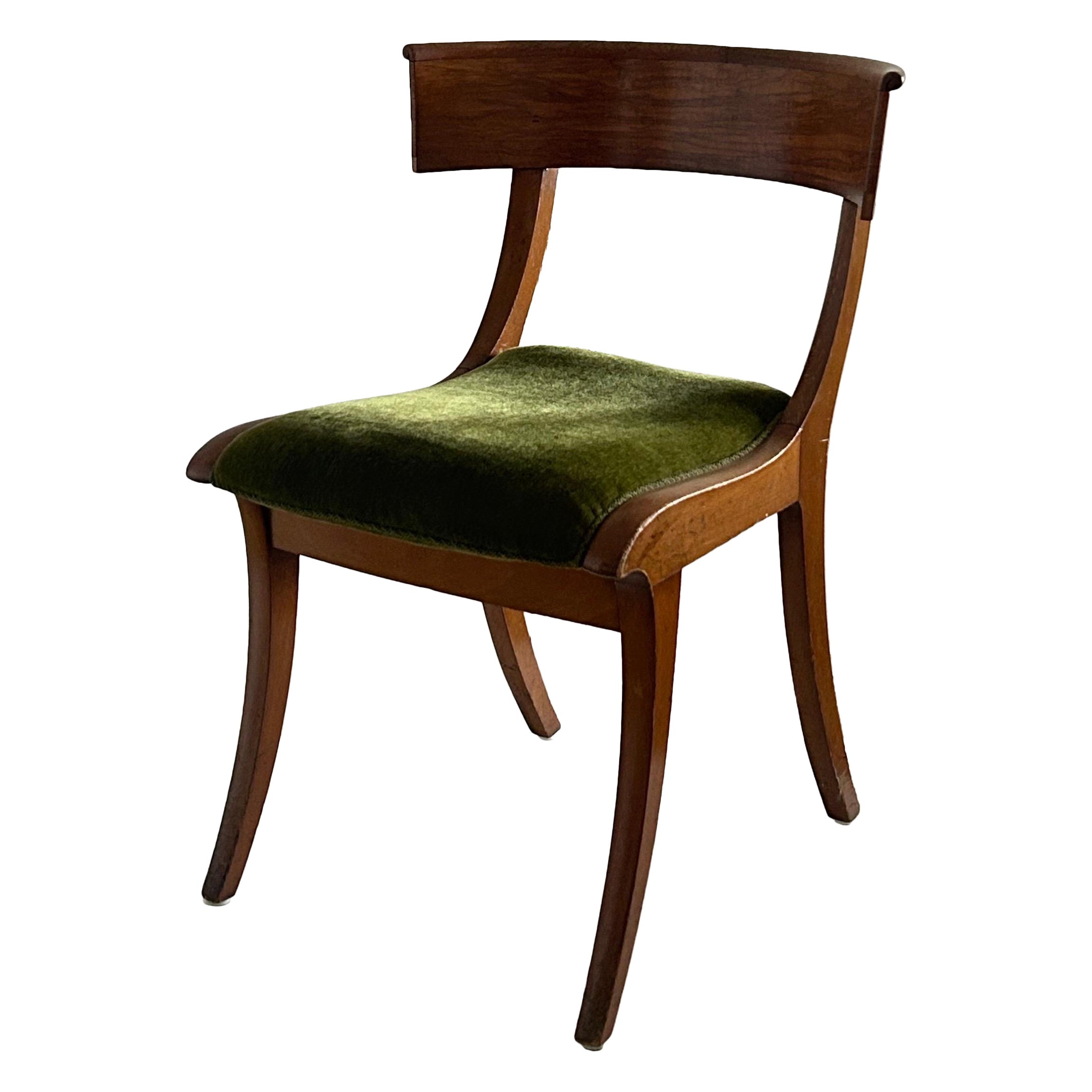 Sedia Klismos di Edvard Thomsen, progettata per il ginnasio Øregård, Danimarca, 1924