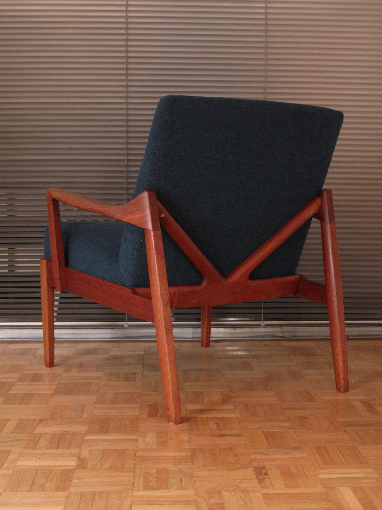 Edvard & Tove Kindt Larsen Model 125 Lounge Chair for France & Son 2