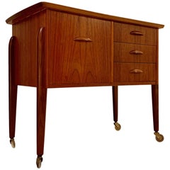 Edvard Valentinsen Danish Midcentury Diminutive Teak Chest