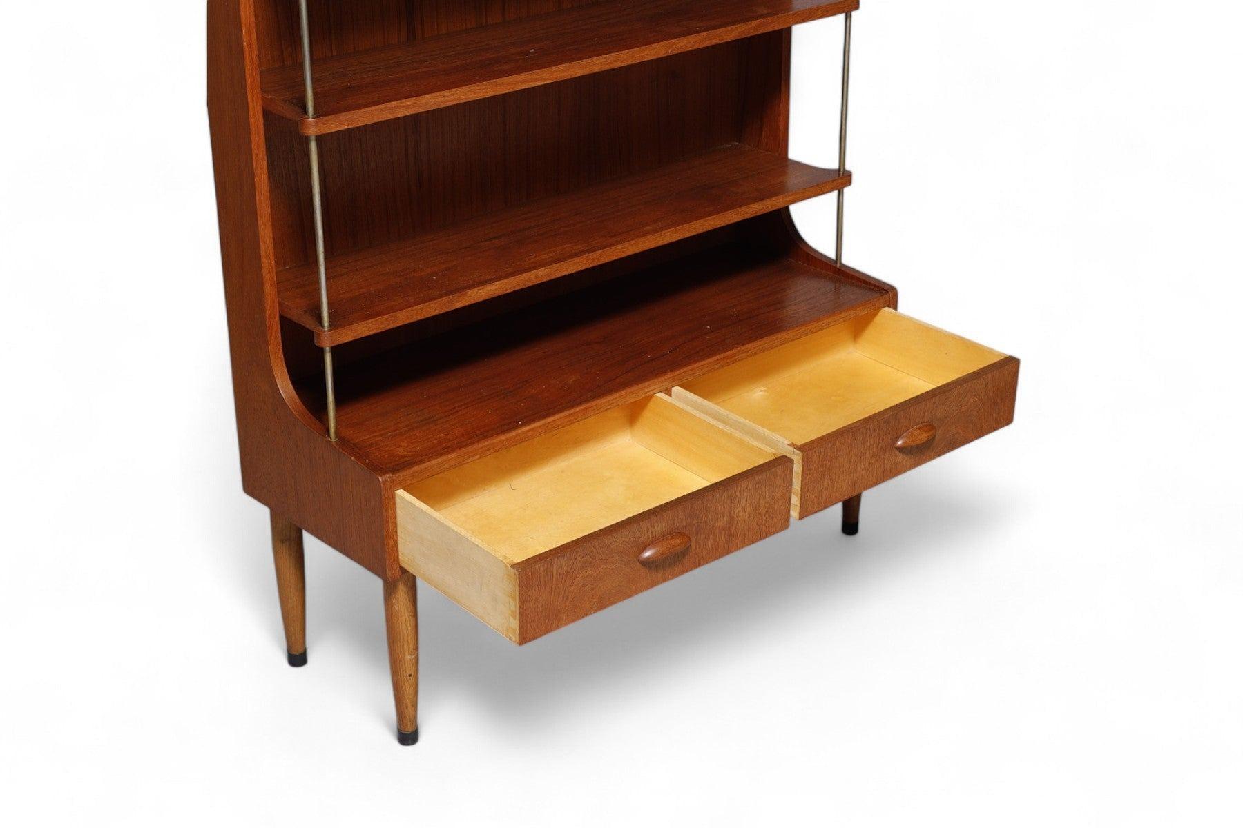 Libreria Edvard Valentinsen Model 191 Narrow Teak + Oak in vendita 3