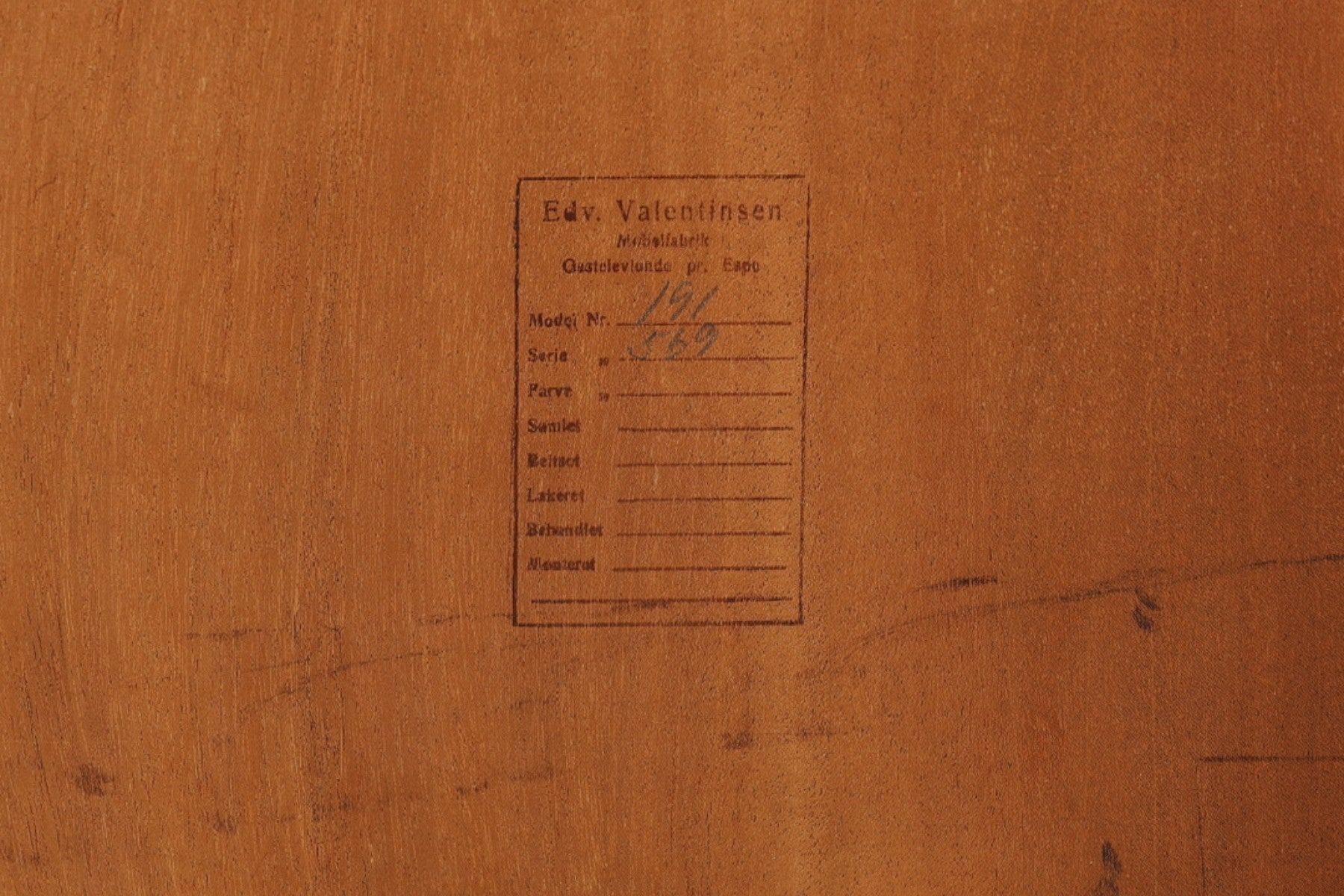 Libreria Edvard Valentinsen Model 191 Narrow Teak + Oak in vendita 4