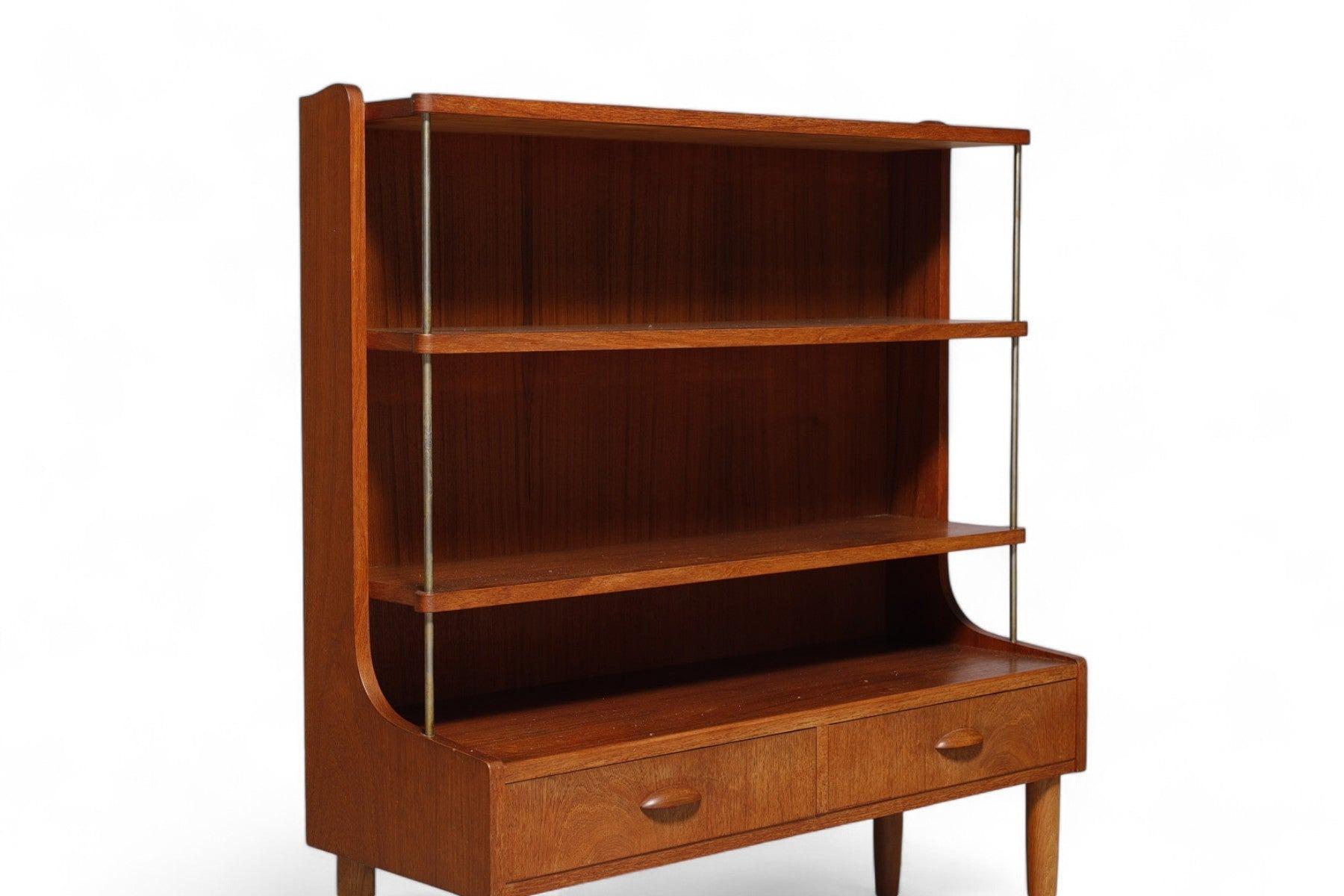 Danese Libreria Edvard Valentinsen Model 191 Narrow Teak + Oak in vendita