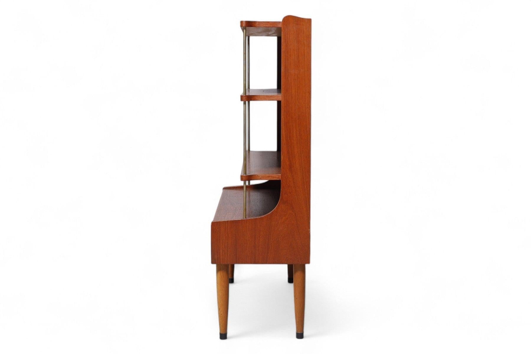 Libreria Edvard Valentinsen Model 191 Narrow Teak + Oak In condizioni buone in vendita a Berkeley, CA