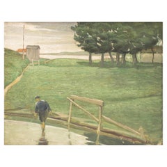 Edvard Weie, Landscape From Amager Fælled