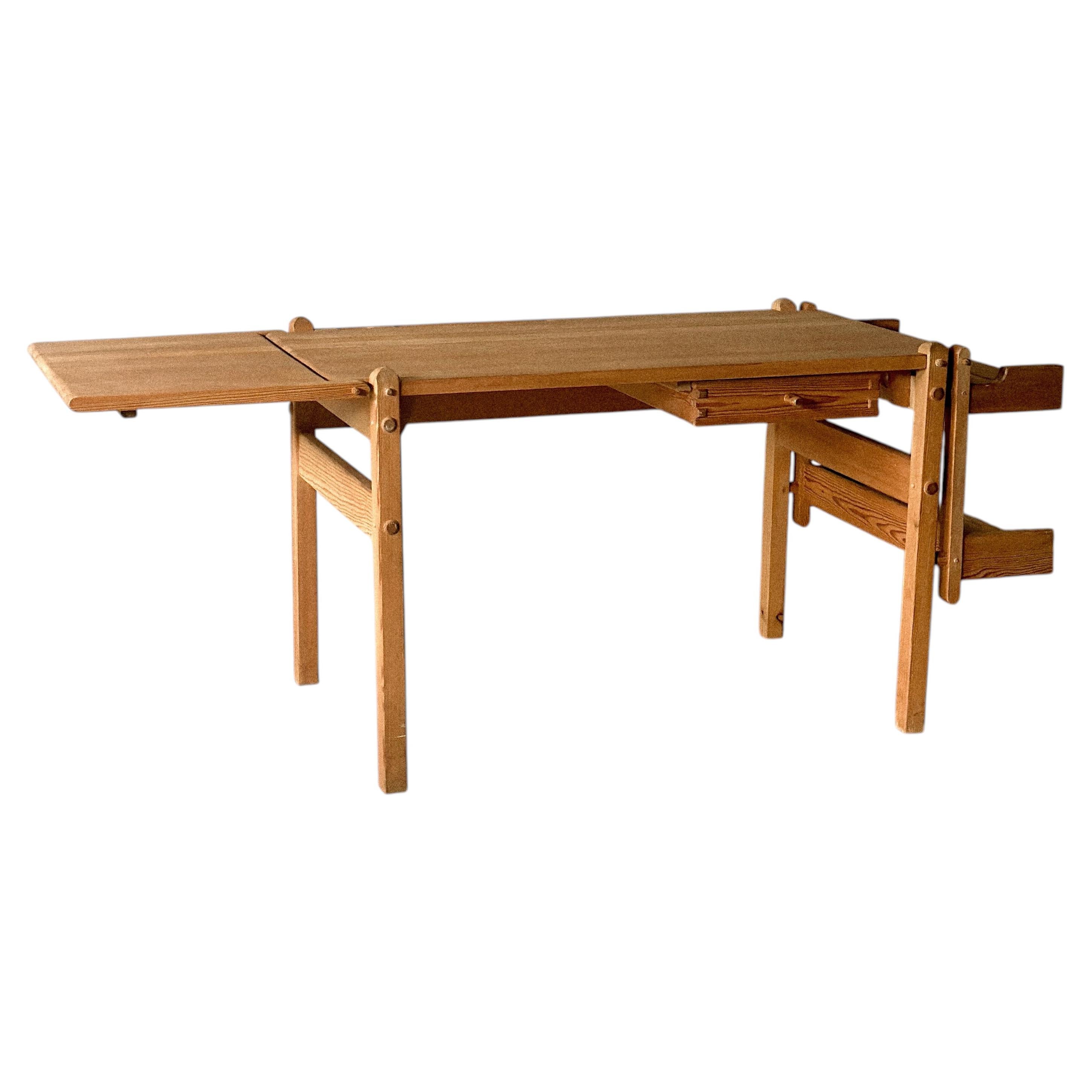 Edvin Helseth Desk, Stange Bruk, Mid-Century Modern, Norway c. 1960s