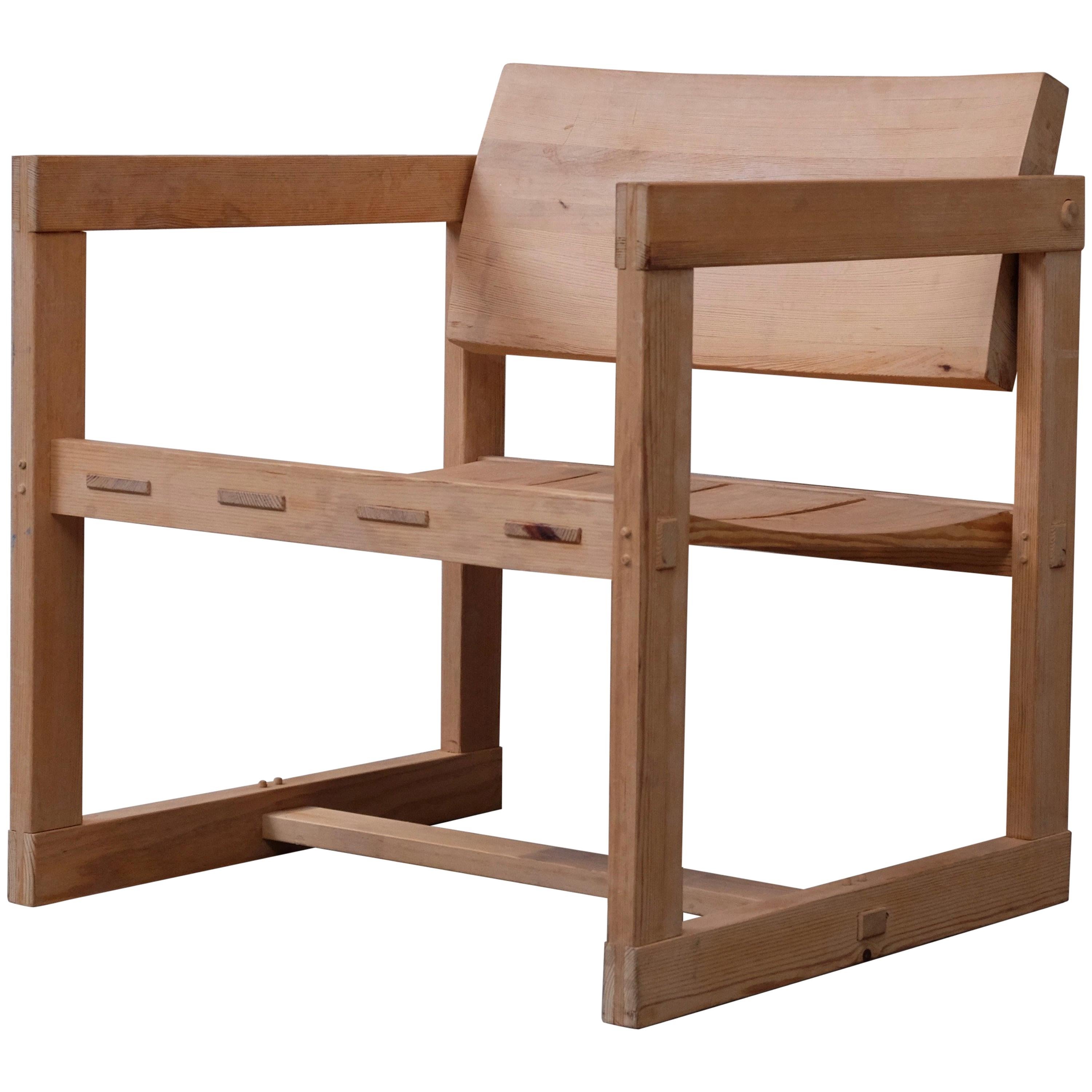 Fauteuil Trybo d'Edvin Helseth par Stange Bruk, Norvège, années 1960 en vente