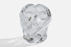 Edvin Öhrström, Vase, Glass, Sweden, 1940s