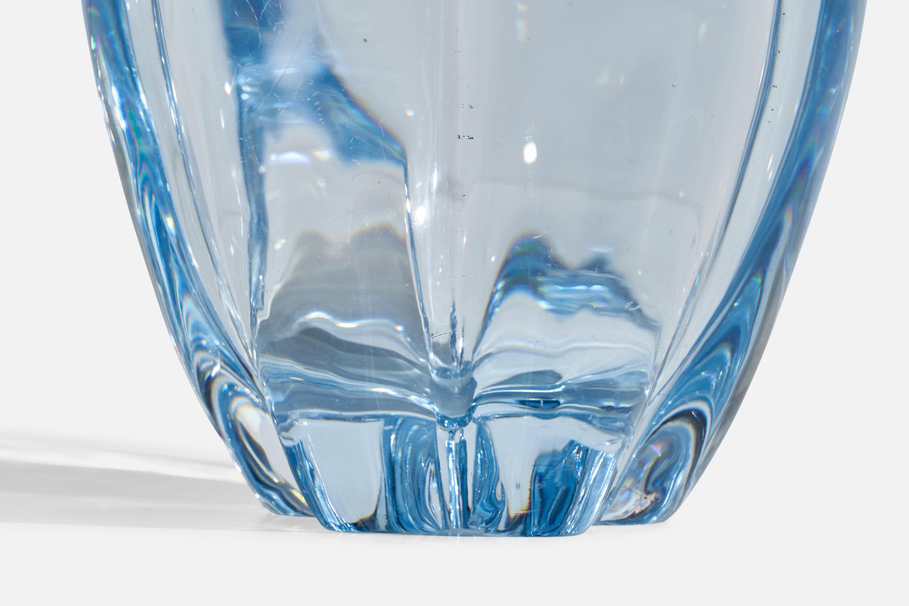 Edvin Öhrström, Vase, Glass, Sweden, 1940s For Sale 2