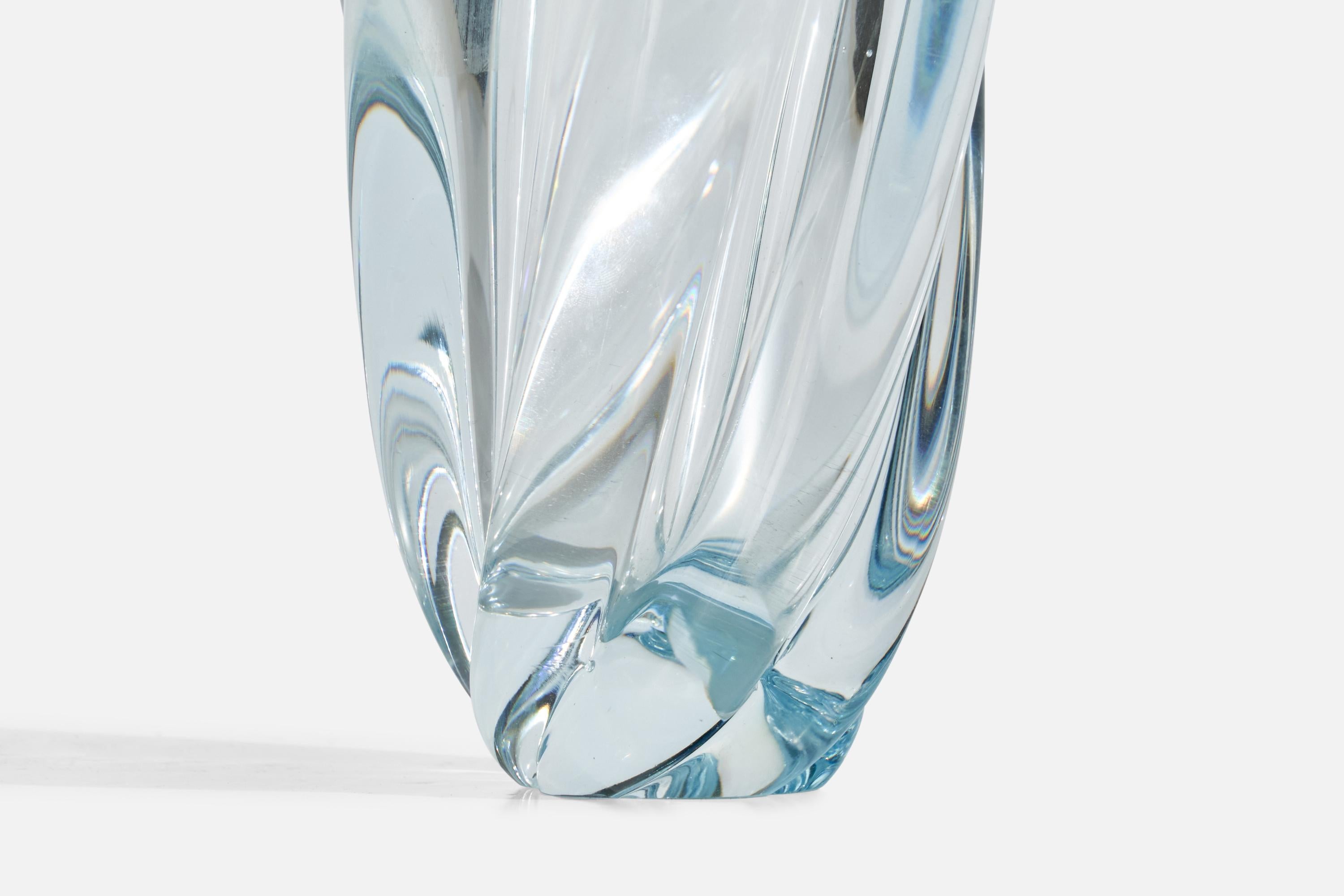 Edvin Öhrström, Vase, Glass, Sweden, 1940s For Sale 2