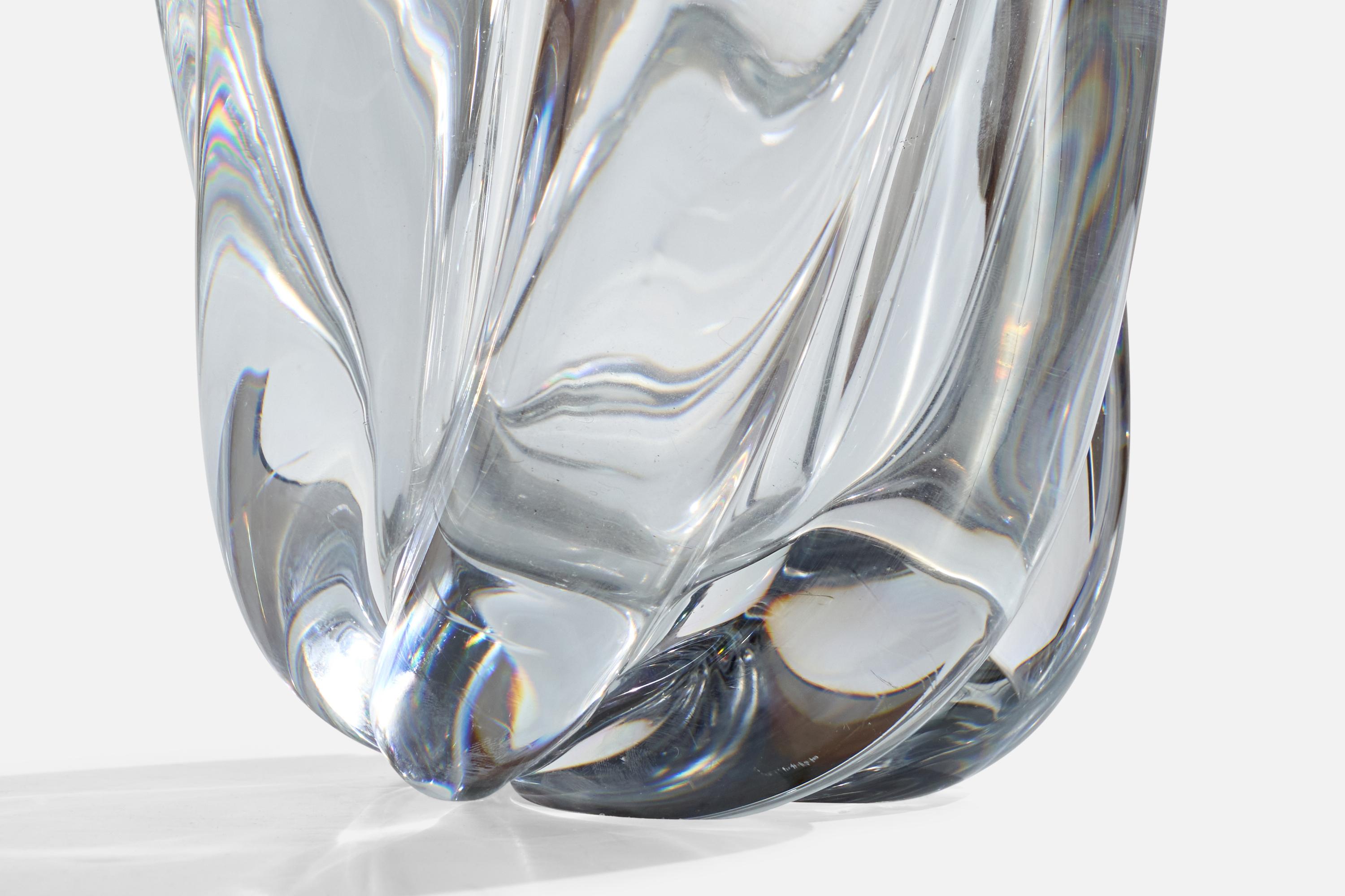 Edvin Öhrström, Vase, Glas, Schweden, 1940er Jahre im Angebot 2