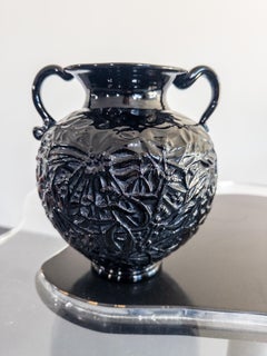 Edvin Ollers for Elme Glasbruk, “Lalique” Vase, Sweden, 1920s–1930s