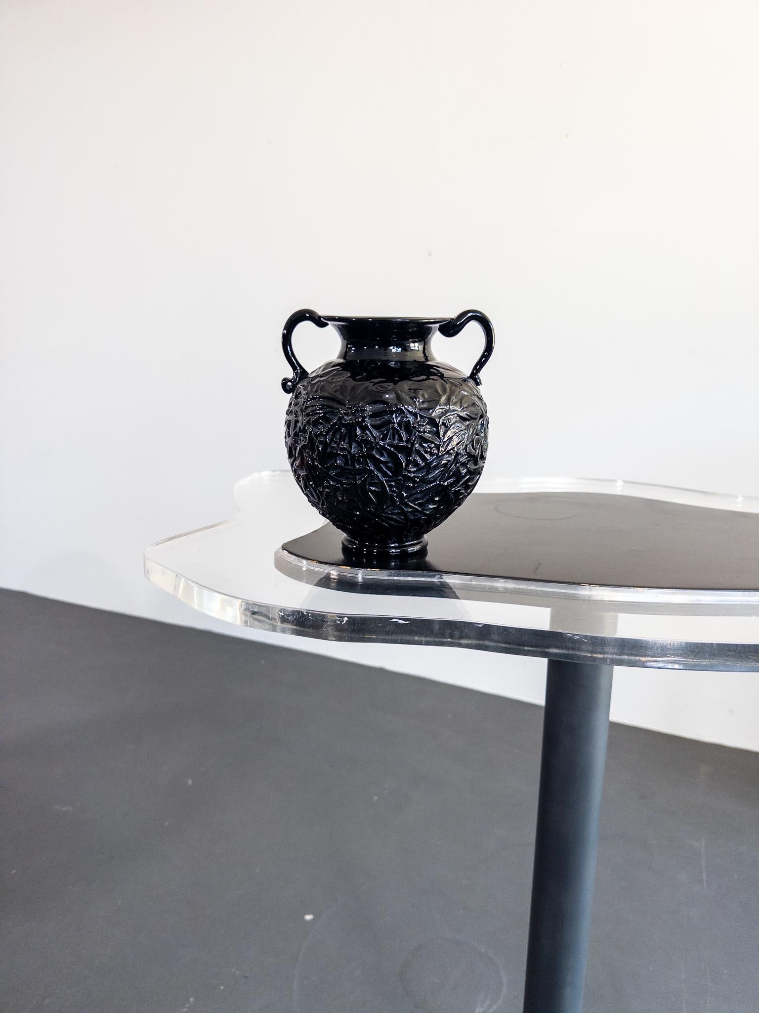 Art Déco Edvin Ollers per Elme Glasbruk, Vaso 