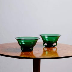 Edvin Ollers for Kosta Boda Pair of Glass Bowls