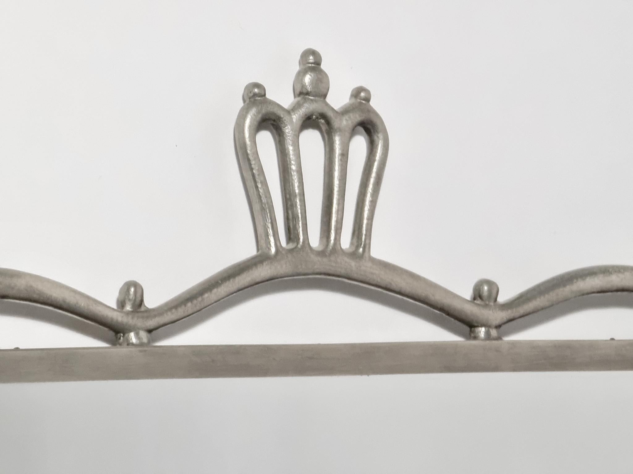 Edvin Ollers, Mirror in Pewter, Swedish Grace, 1920s In Good Condition In Stockholm, SE