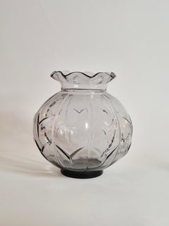 Edvin Ollers, vase model Ove, designed for Elme Glasbruk 1930s, Swedish Modern