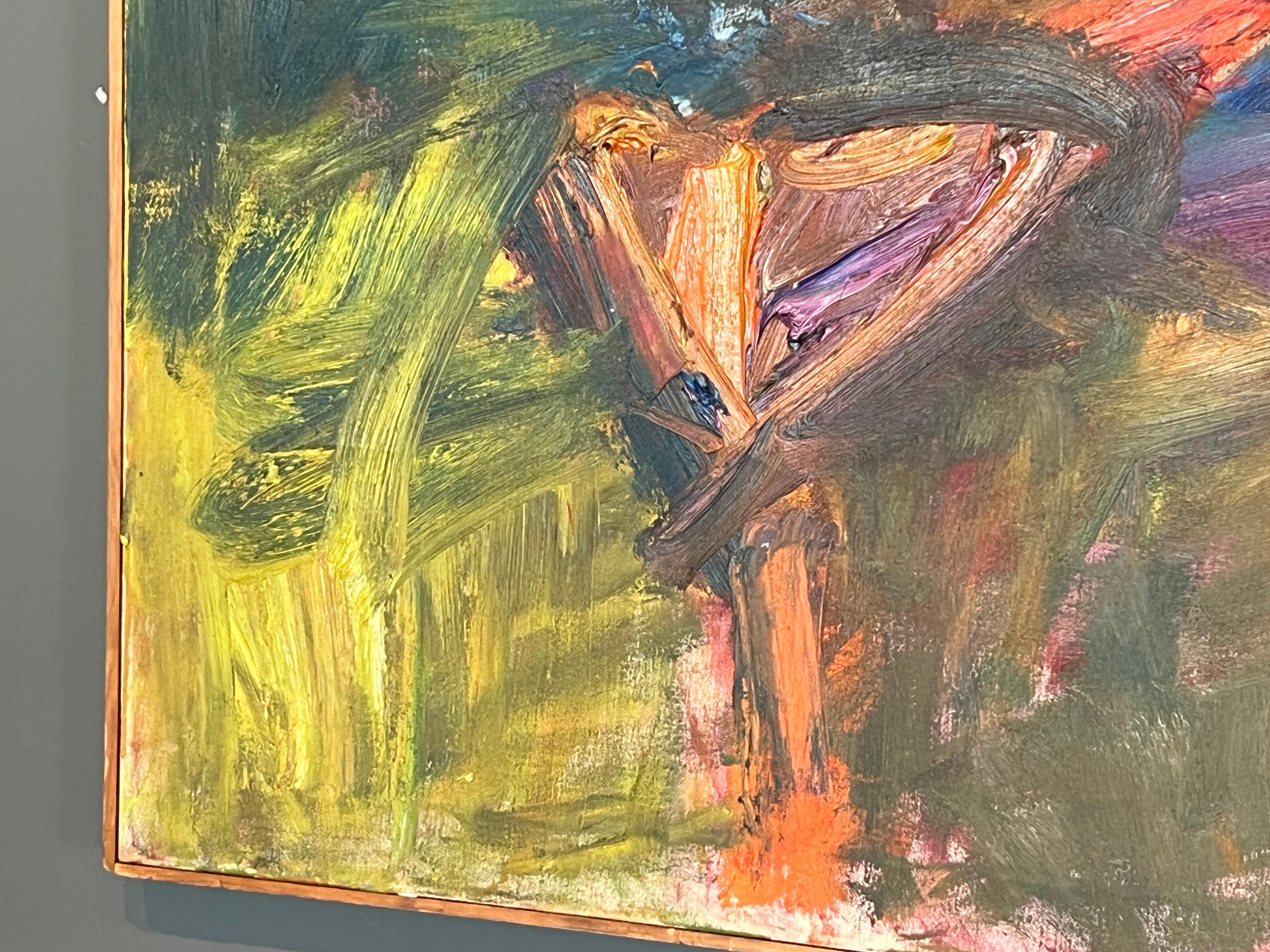 Edvins Strautmanis „Wayside“  1960 (Leinwand) im Angebot
