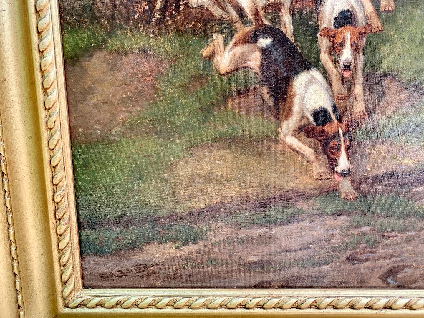 Peinture à l'huile anglaise du début du XXe siècle dont le sujet est tiré d'un des poèmes de Robert Bloomfield, The Farmers Boy.

