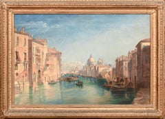 The Grand Canal, Venice, 19th Century  by Edward Angelo GOODALL (1819-1908)