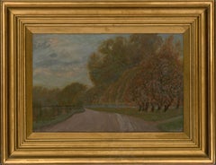 Vintage Edward Archibald Brown ARCA (1866-1935) - 1913 Oil, An Autumn Afternoon