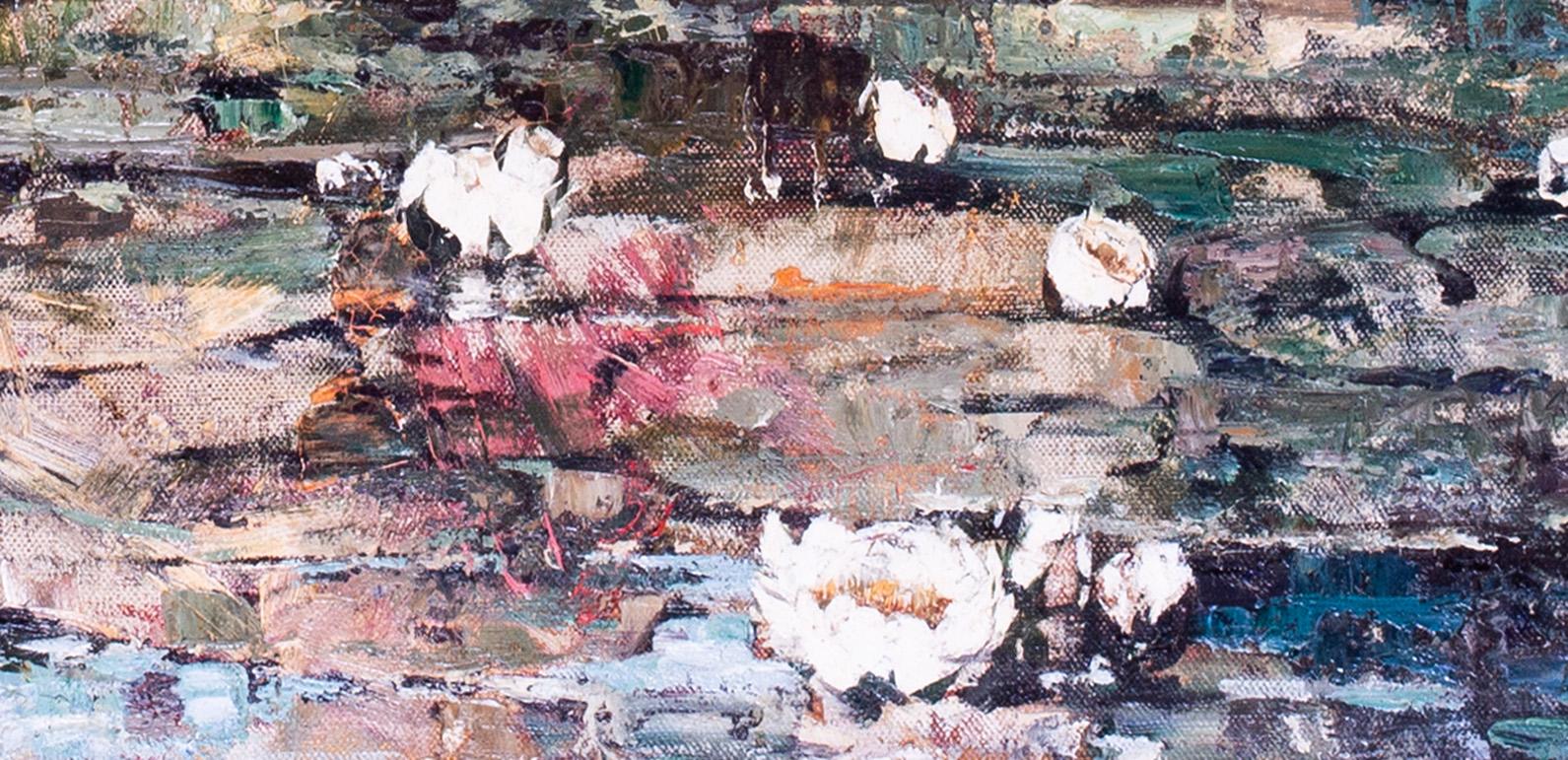 Scottish, early 20th Century expressive large oil painting by Hornel or children 2