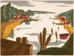 'River View' — Mid-Century American Modernism