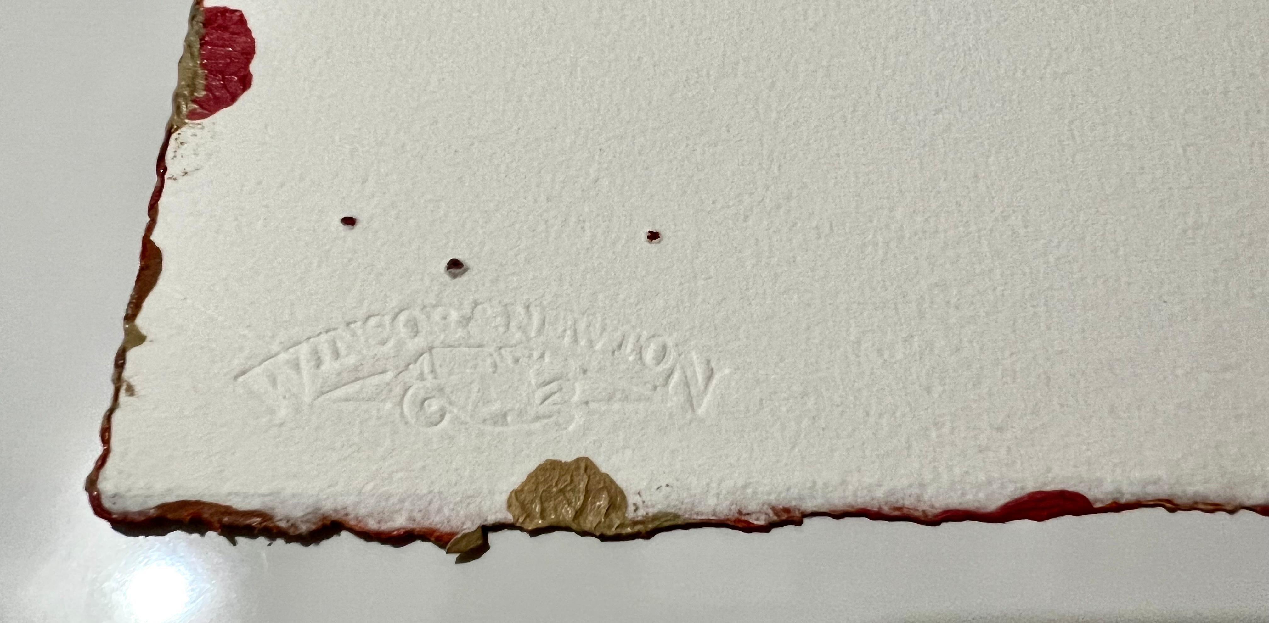 Große Hudson River Figurative Modernist Landschaft Ölgemälde Edward Avedisian im Angebot 10