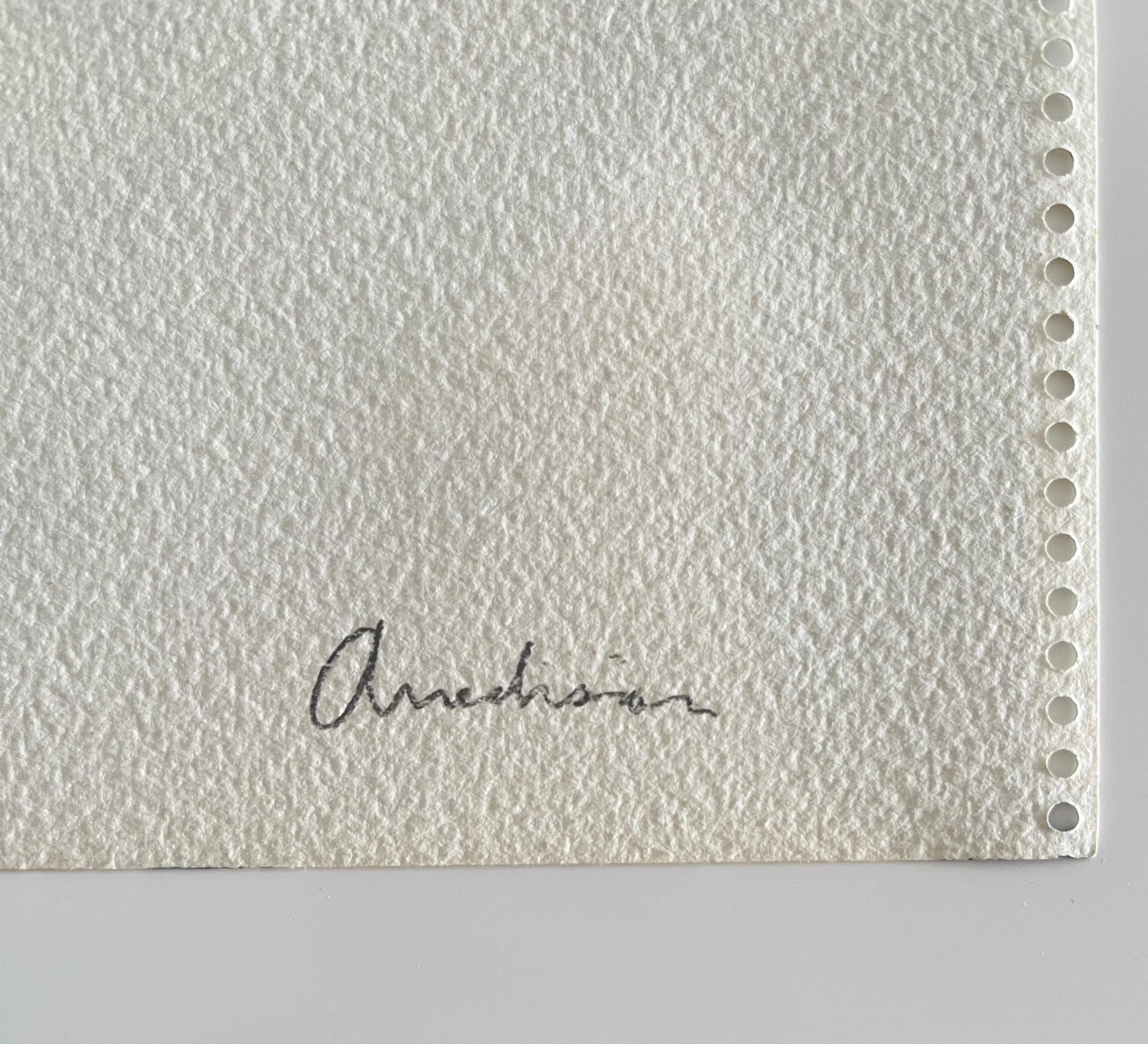 Edward Avedisian Color Field Art, gouache abstraite expressionniste et moderniste en vente 3