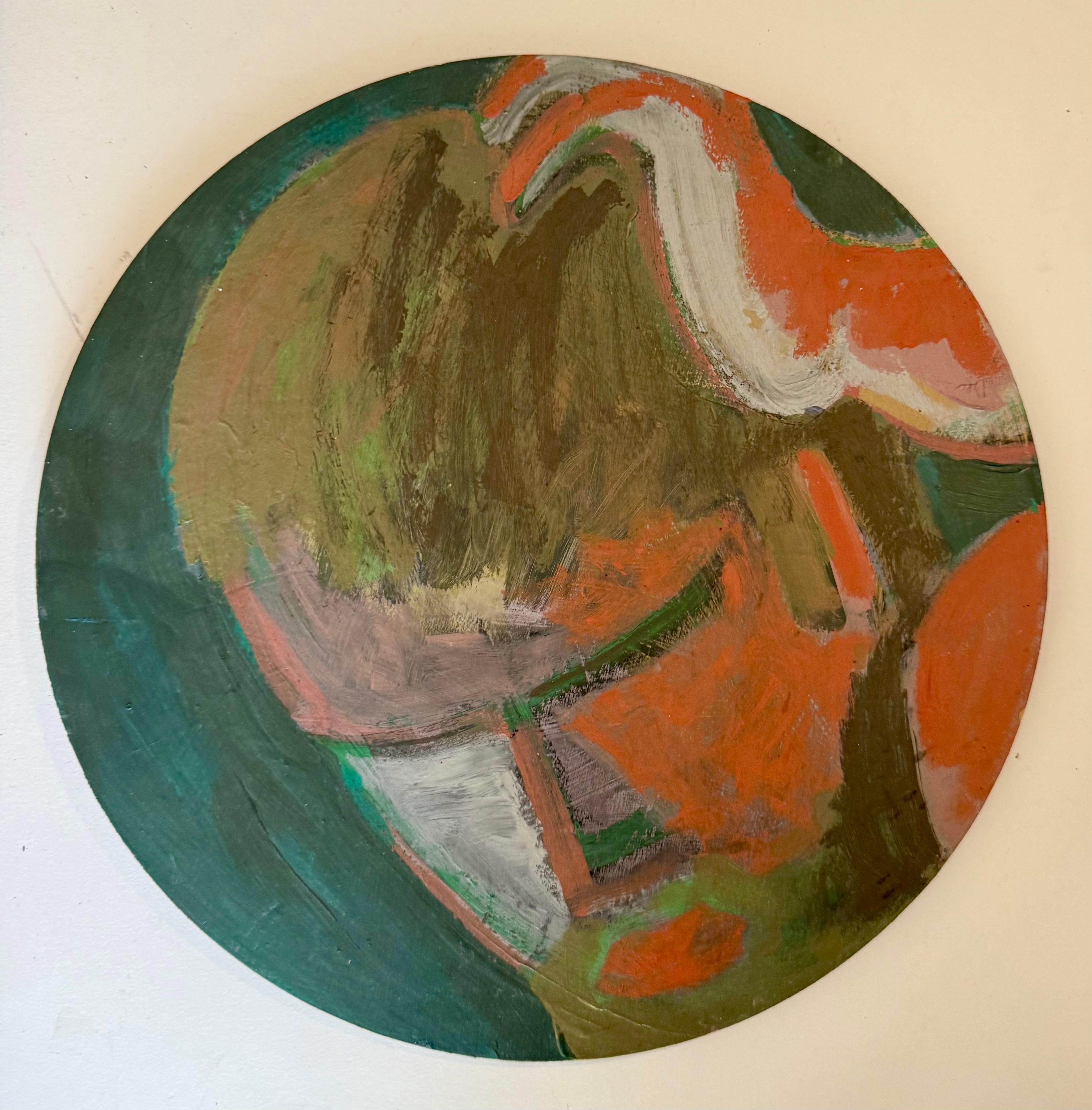 Mod Abstract Expressionist Modernist Edward Avedisian Color Field Oil Painting For Sale 7