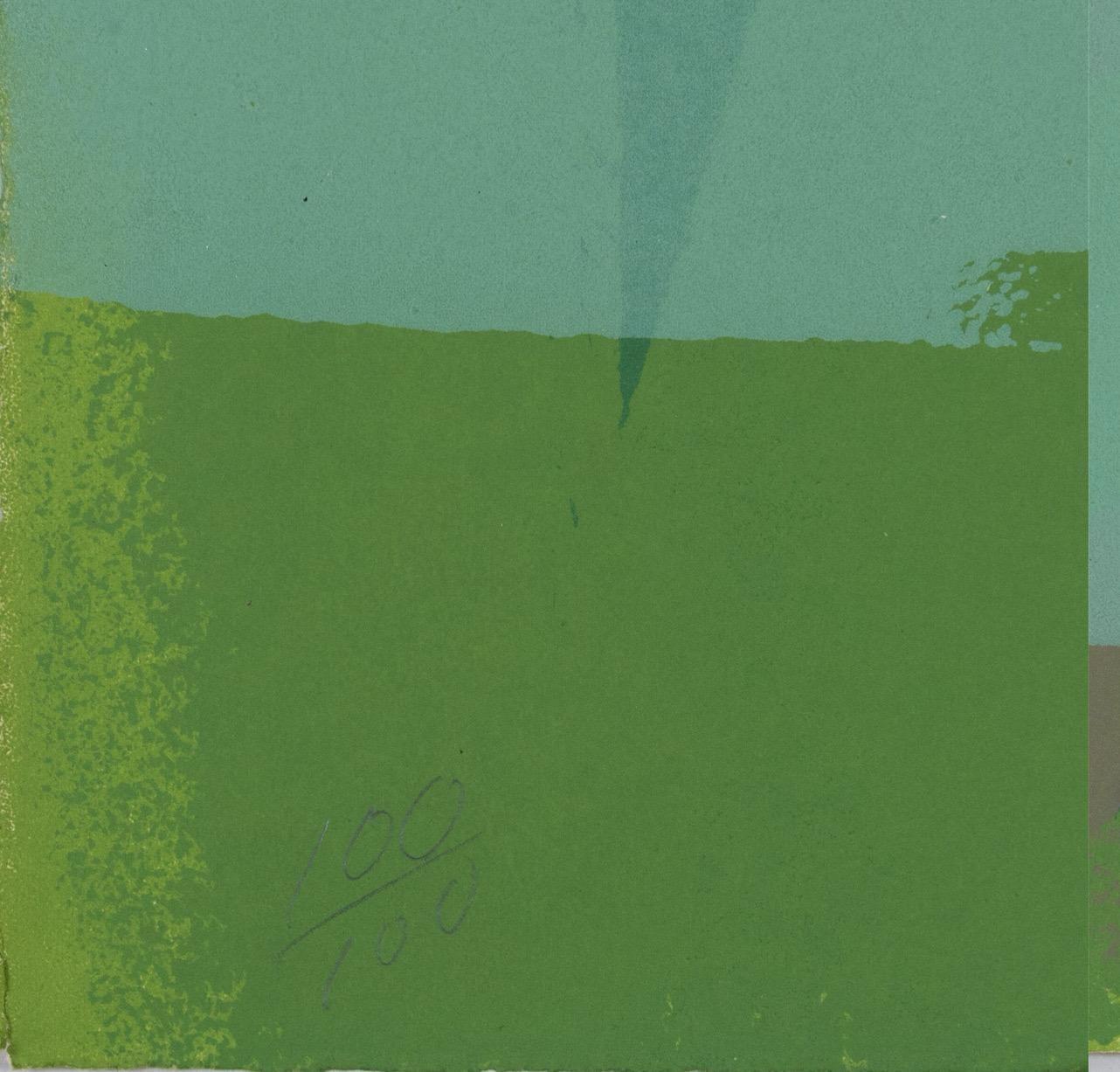Edward Avedisian (1936-2007), Or vert, 1969

Lithographie en couleur sur papier tissé.
Signé, daté et numéroté au crayon.
Edition 100/100

Dimensions :
22 1/4 inches L x 30 1/4 inches H, non encadré

Provenance : 
Galerie Brooke Alexander, NY
