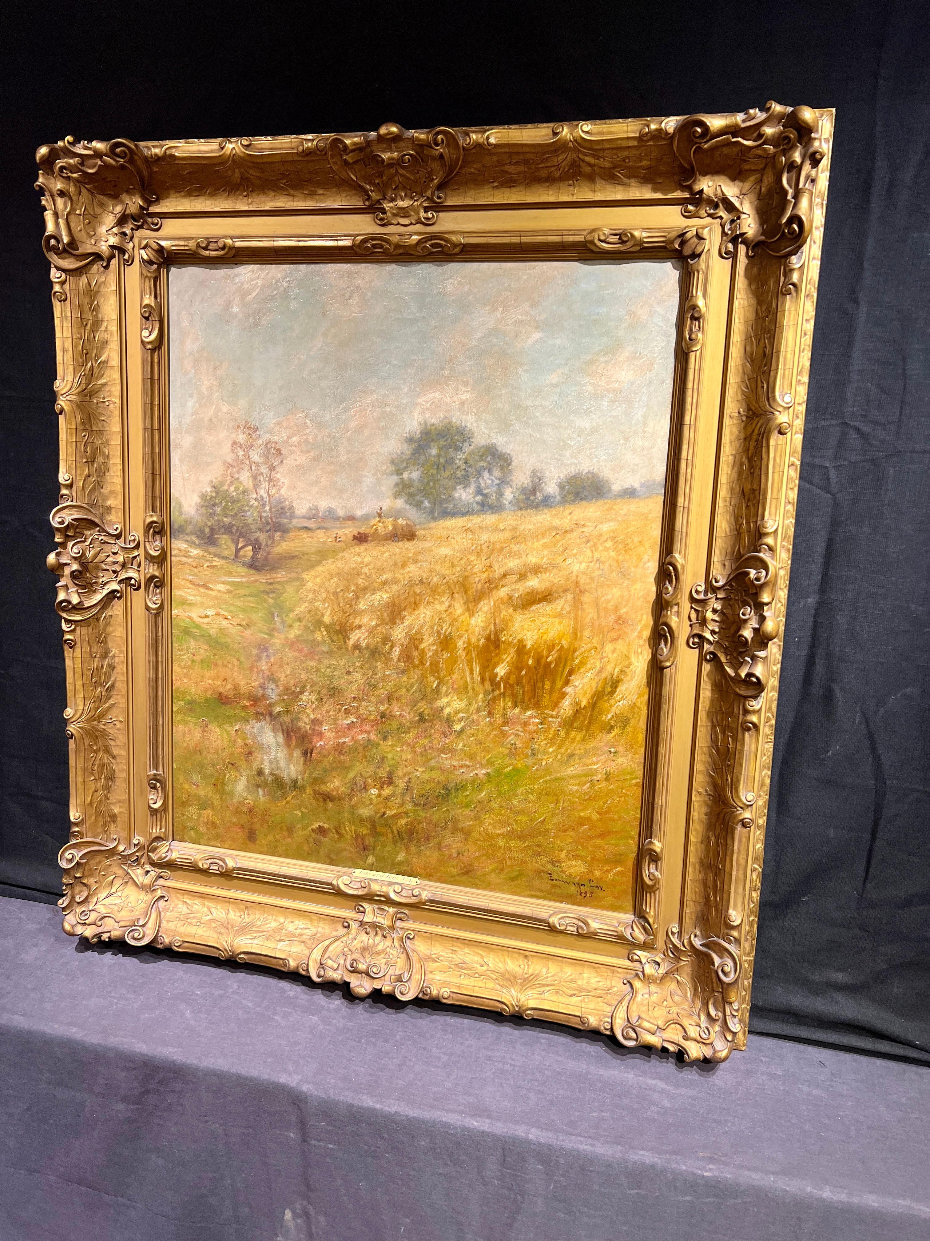 Un giorno di giugno, scena Eastchest, New York - Painting Hudson River School di Edward B. Gay
