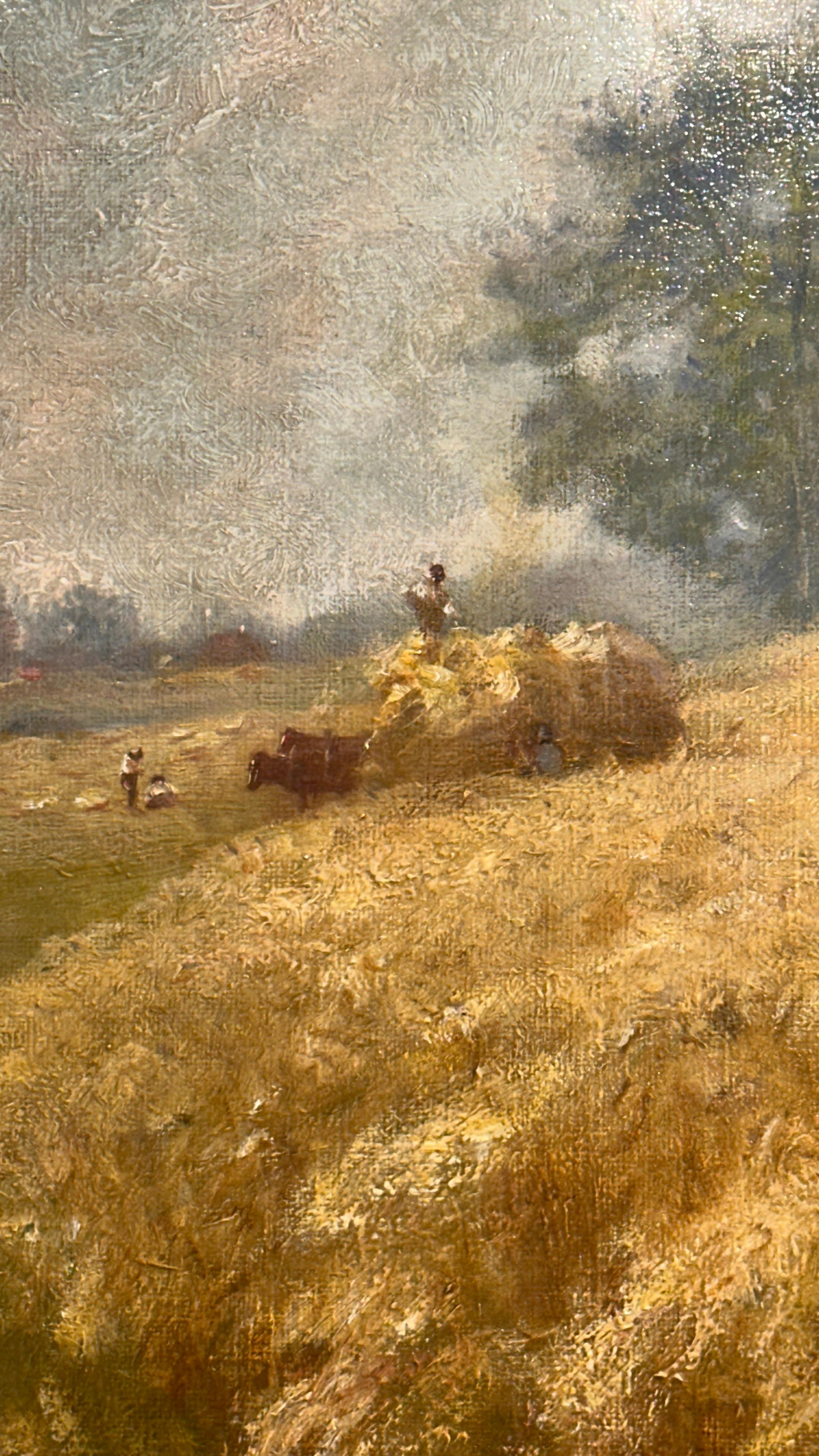 Un día de junio, Escena Eastchest, Nueva York - Painting Escuela del río Hudson de Edward B. Gay