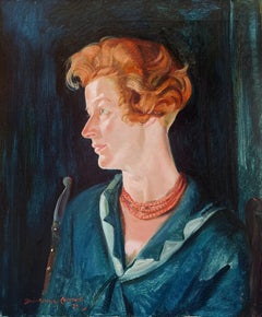 Portrait of a Lady in Blue