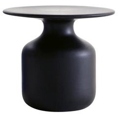 Edward Barber and Jay Osgerby Mini Bottle Table in Black Ceramic for Cappellini