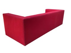 Edward Barber & Jay Osgerby Red Sofa For Knoll