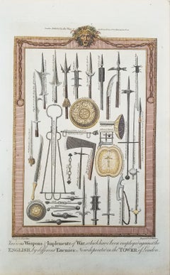 Various Weapons & Implements of War /// Edward Barnard's "History of England"