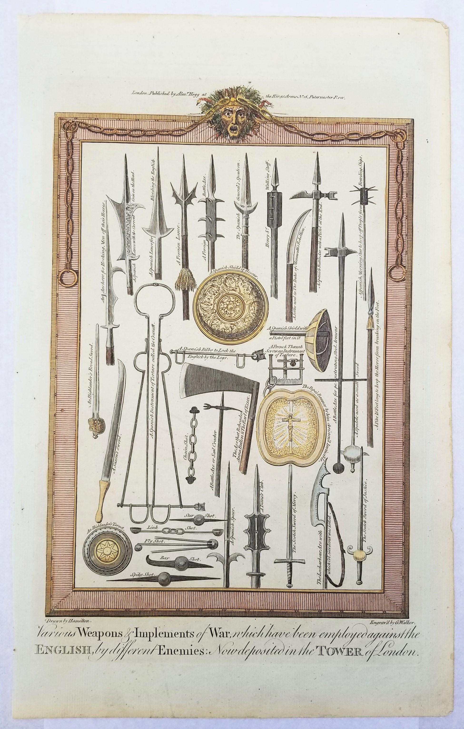 Various Weapons & Implements of War /// Edward Barnard's 