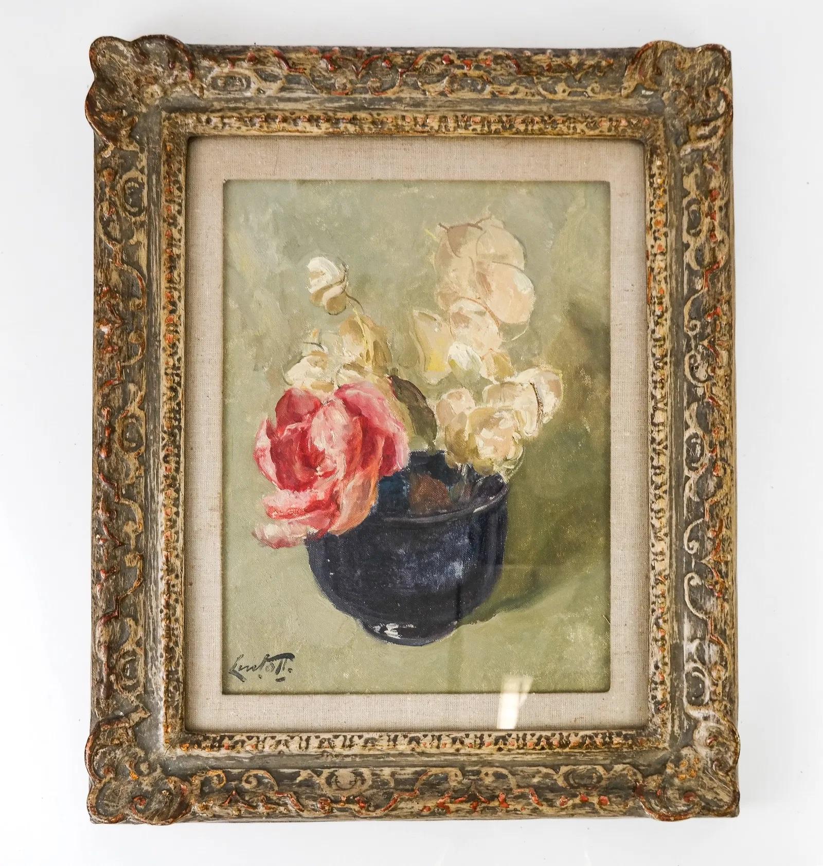 ein exquisites Blumenstillleben mit 