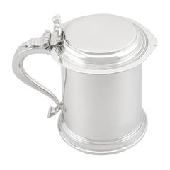 Edward Barnard & Sons Ltd Antique Sterling Silver Tankard