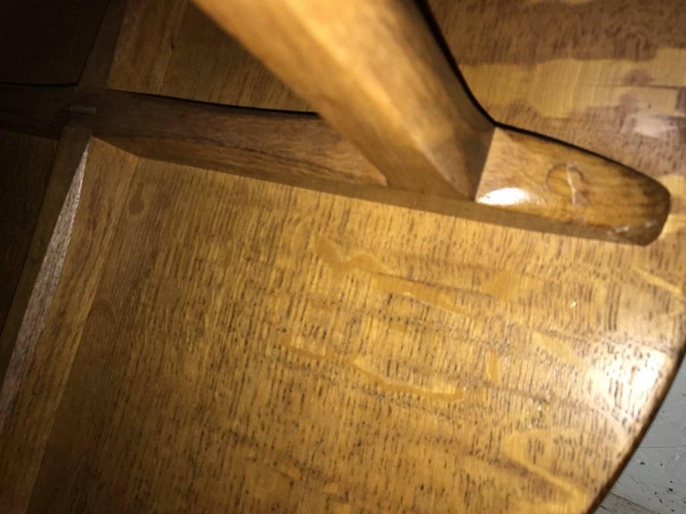 Edward Barnsley, An Arts and Crafts Oak TwoTier Circular Coffee or