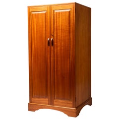 Vintage Edward Barnsley Mahogany Wardrobe, England, circa 1956