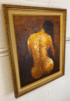 Edward Barton Seated Female Portrait Oil on Canvas, Signed