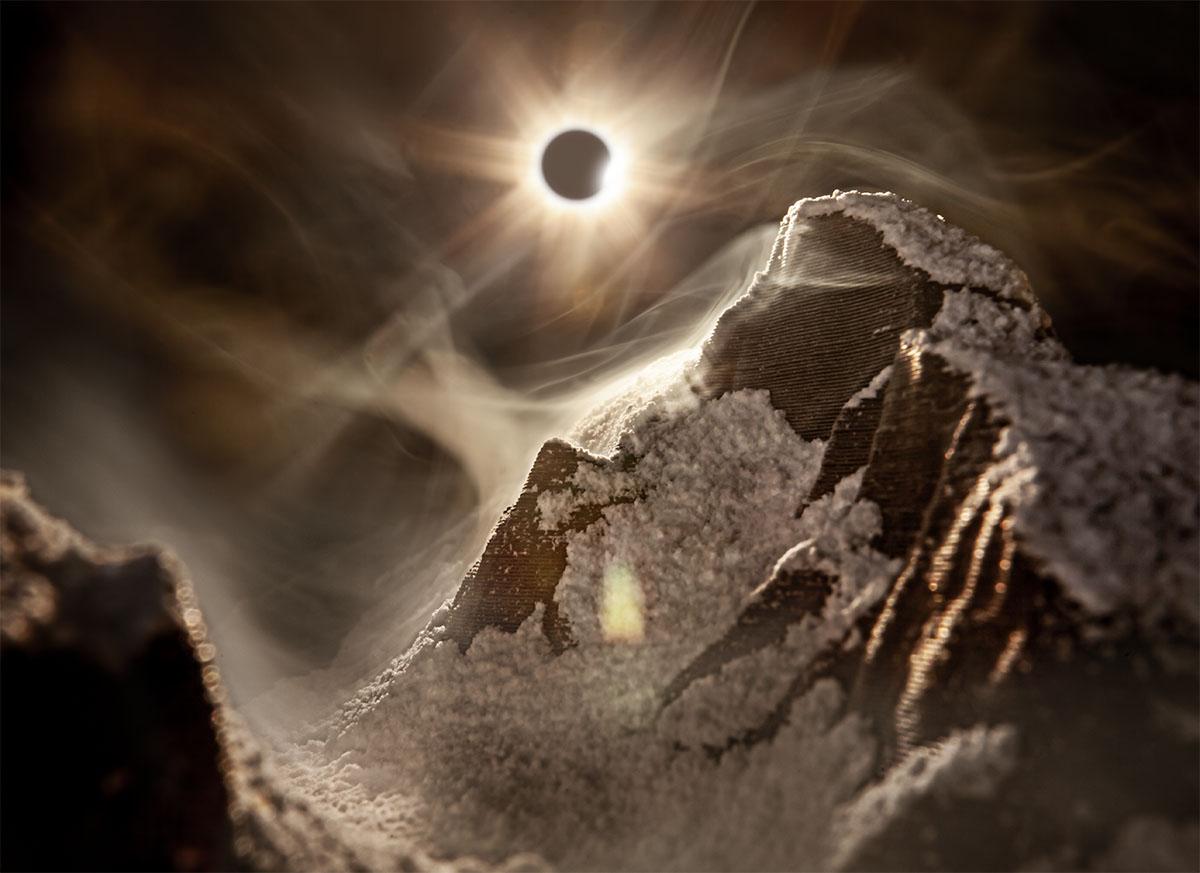 Edward Bateman Landscape Photograph - Yosemite Eclipse - Half Dome No. 1 