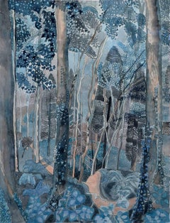 THE WOOD IN THE DEER PARK, DARTINGTON HALL