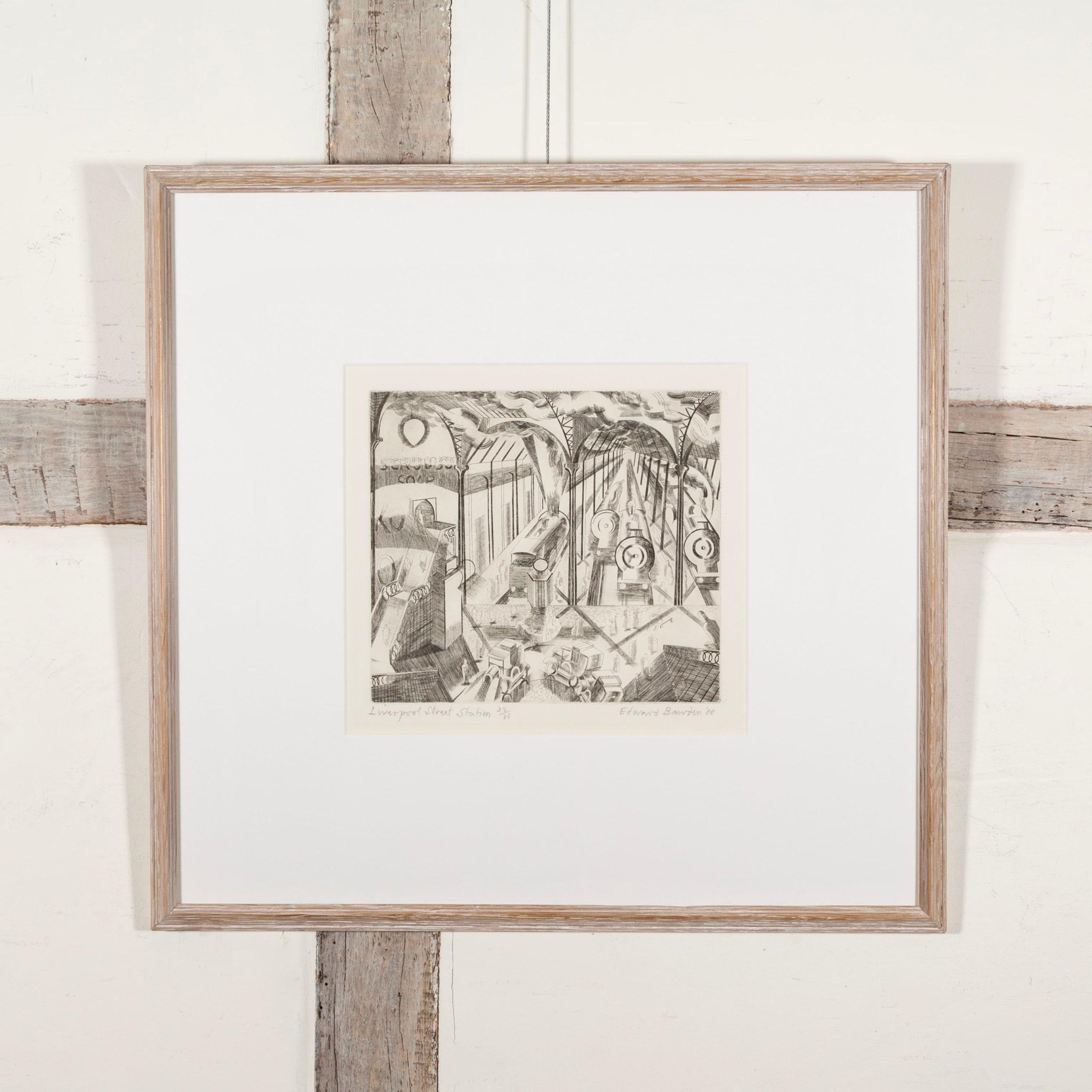Estación de Liverpool Street por Edward Bawden en venta 1